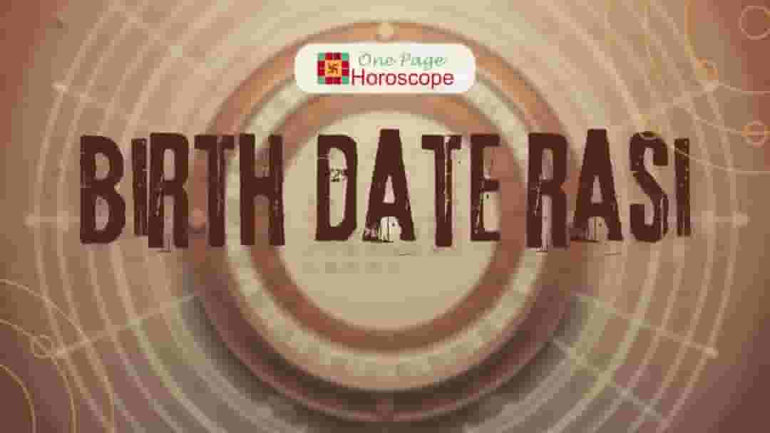 birth date rasi