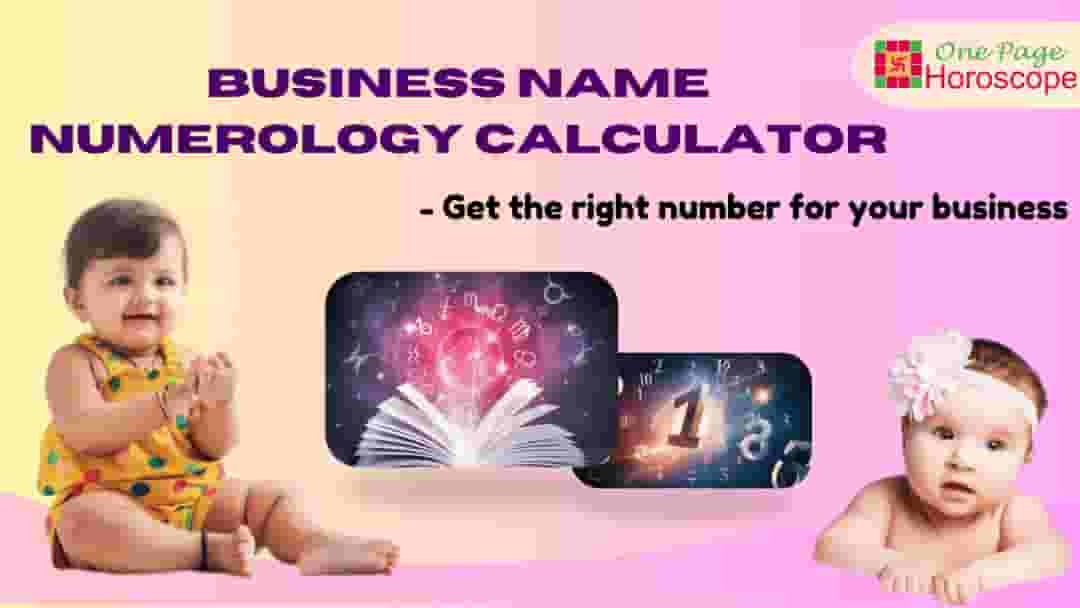 Business Name Numerology Calculator