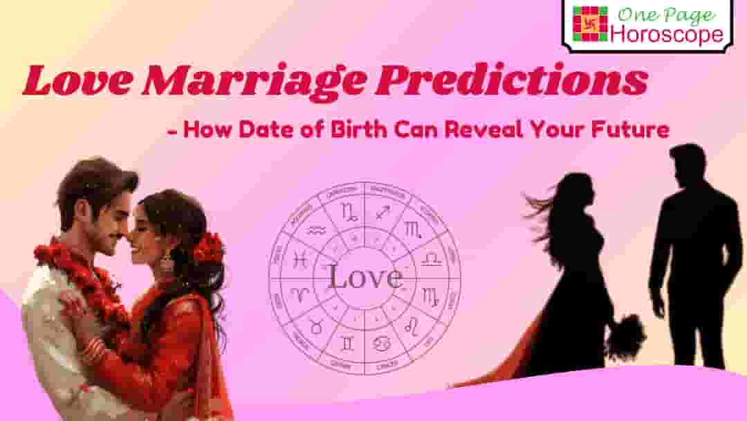 love marriage predictions