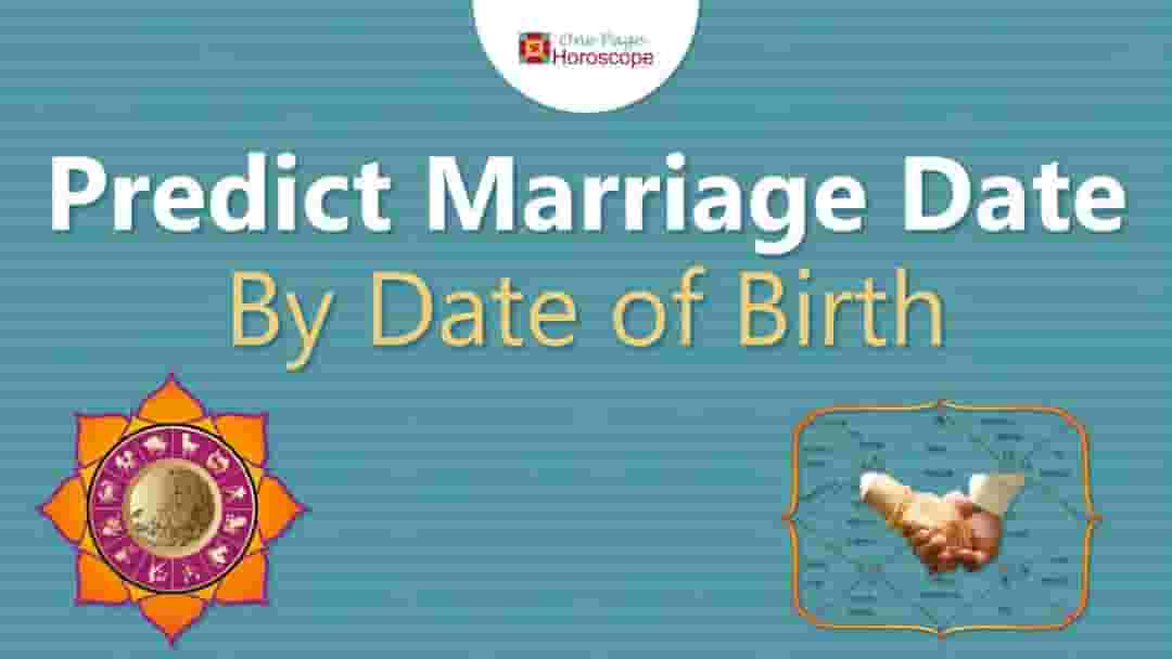 Predict marriage date by date of birth