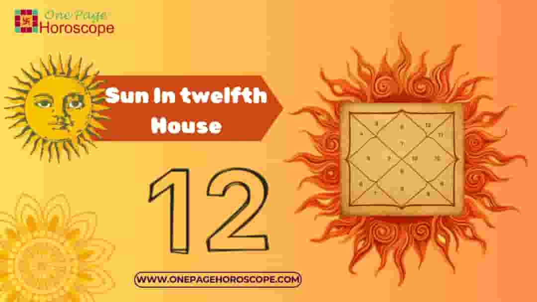 sun in twelfth house