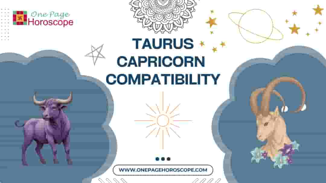 taurus capricorn compatibility