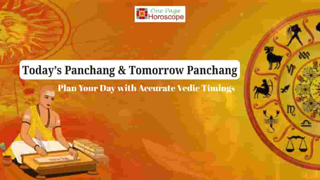 Todays Panchang & Tomorrow Panchang