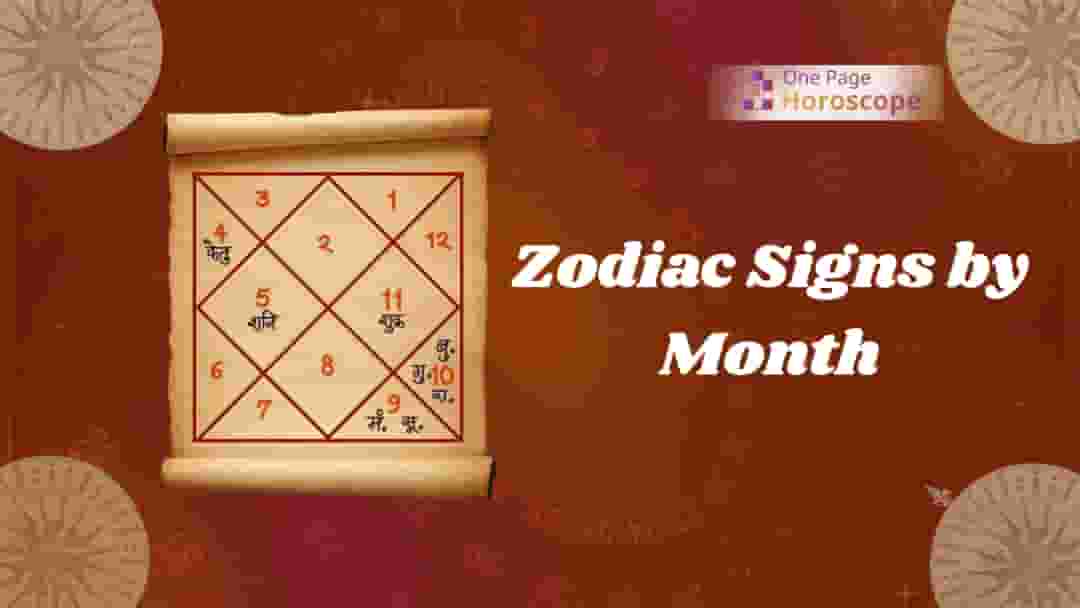 zodiac signs by month