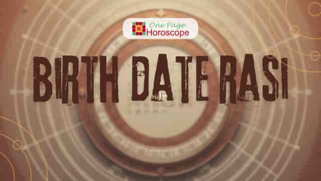 birth date rasi
