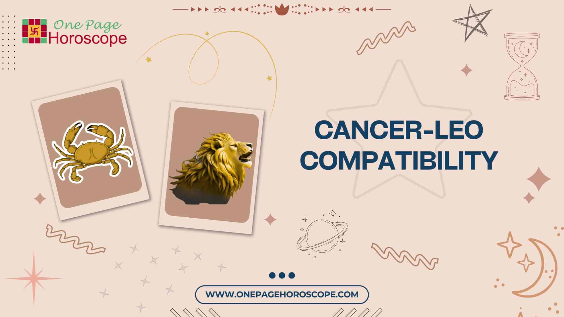 cancer leo compatibility