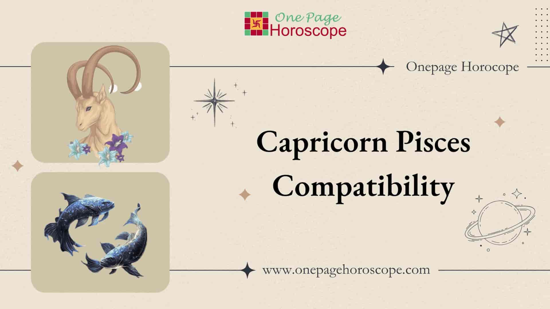 capricorn pisces compatibility