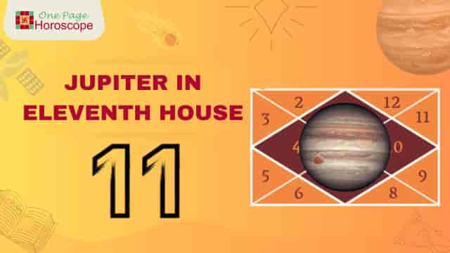 jupiter in eleventh house