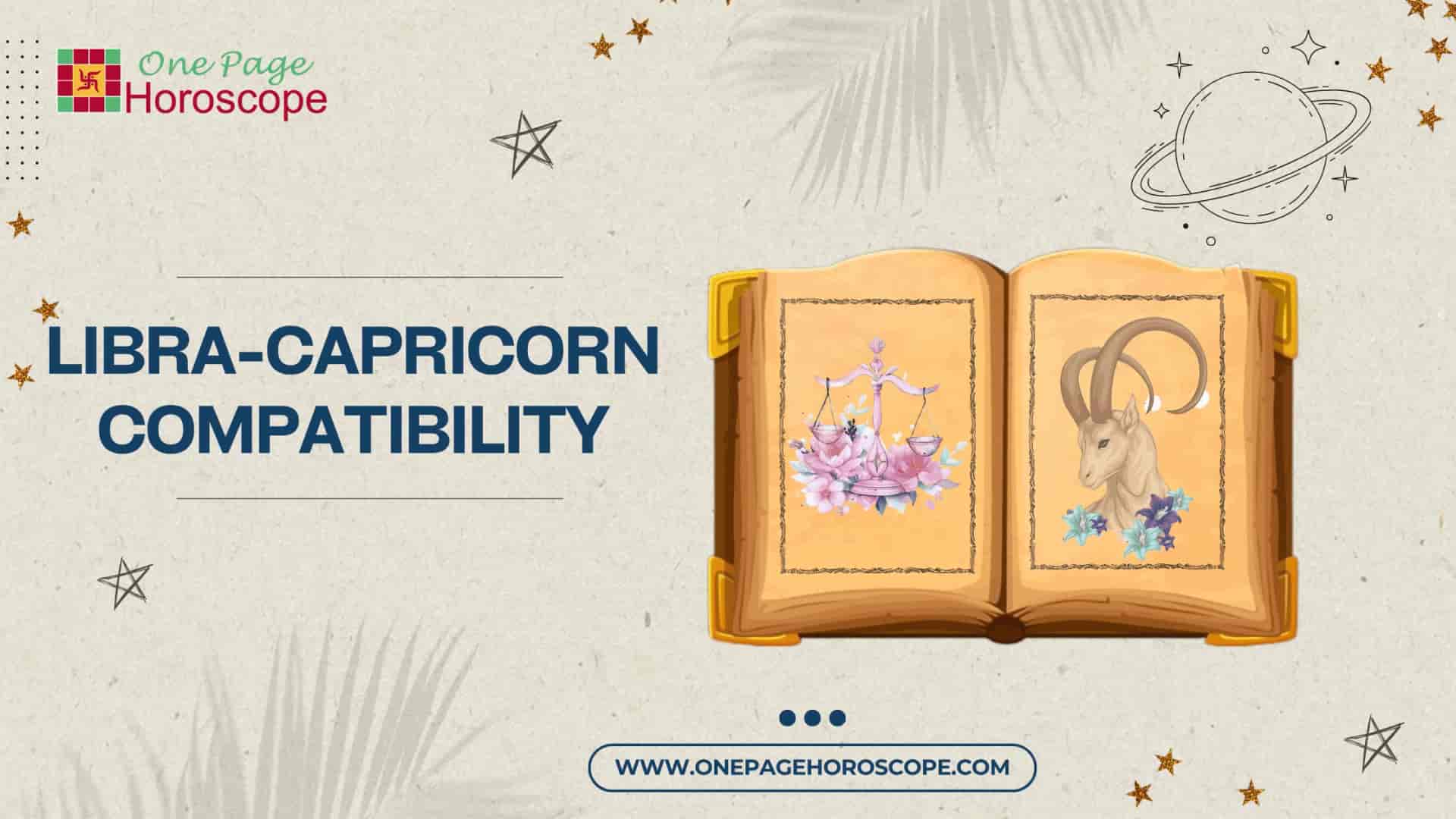 libra capricorn compatibility