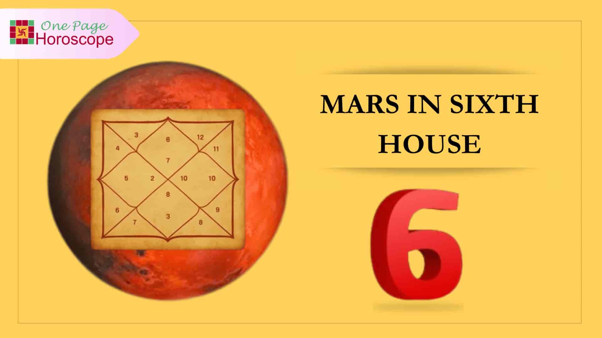 mars in sixth house