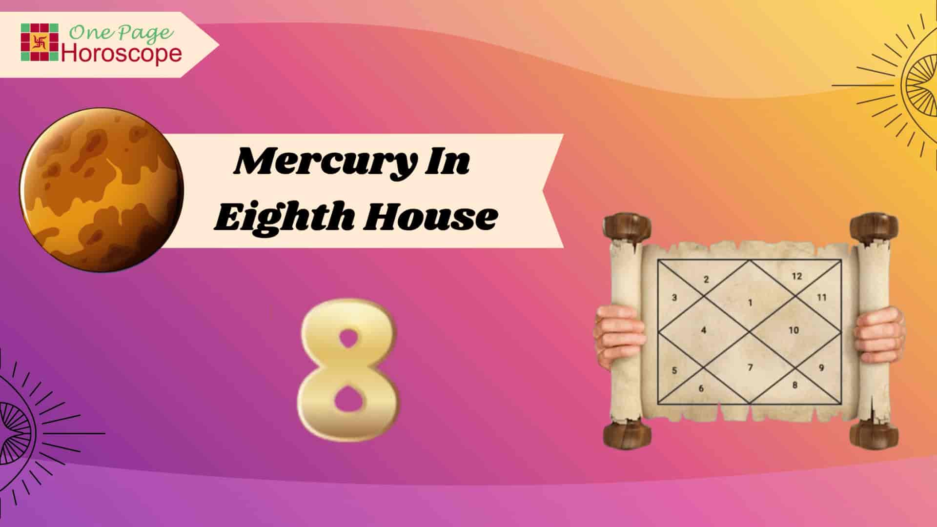 mercury in eighth house