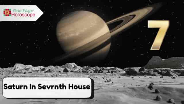 saturn in seventh house