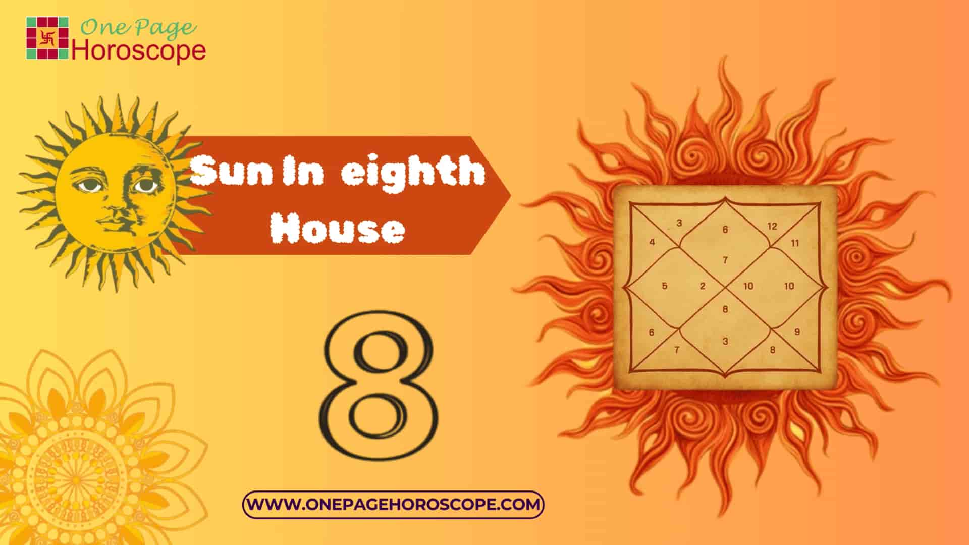sun in eighth house