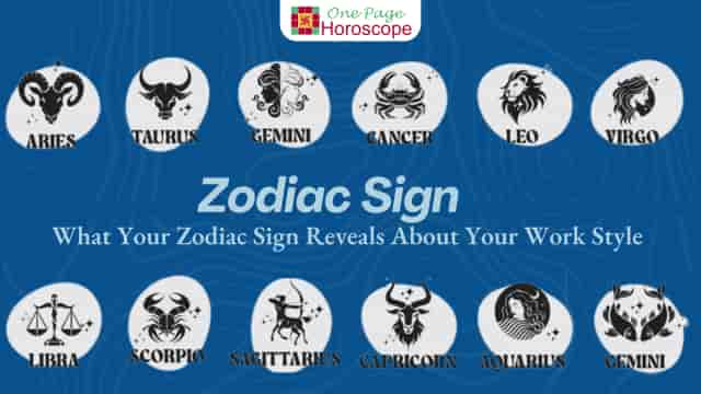 Zodiac Sign