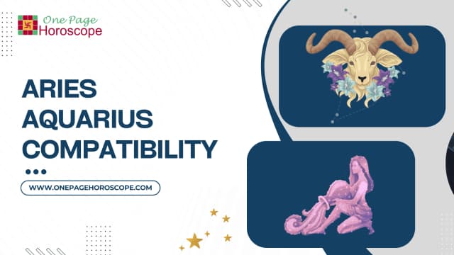 aries aquarius compatibility