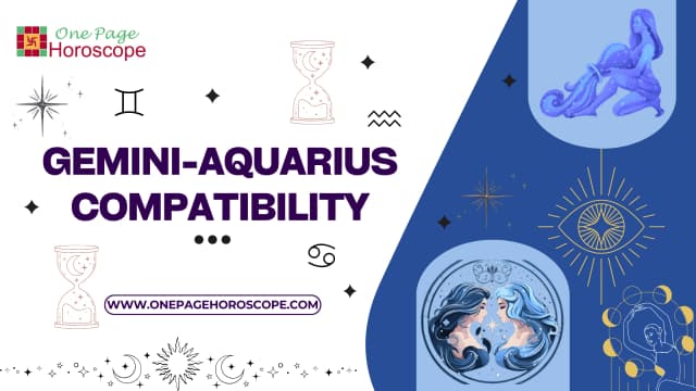 gemini and aquarius compatibility