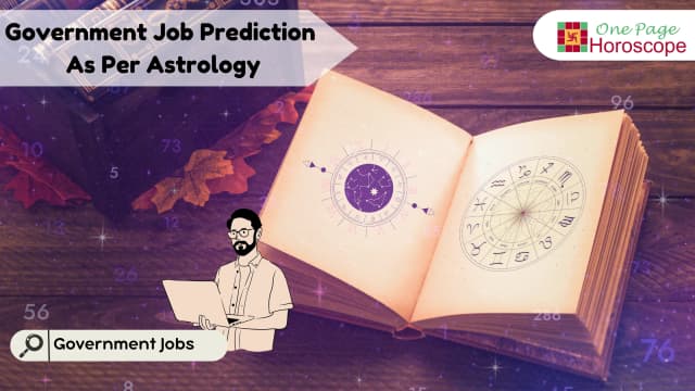 govt job astrology