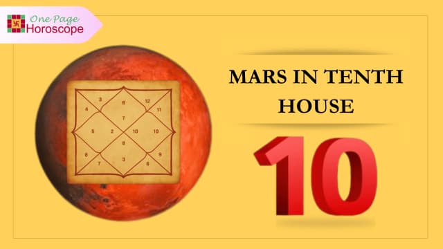 mars in tenth house