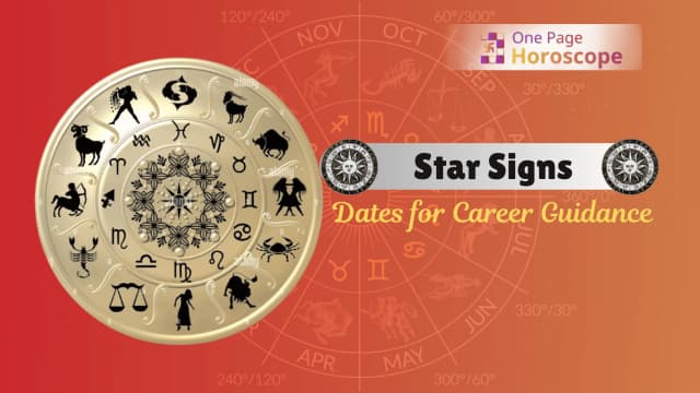 Star signs and dates