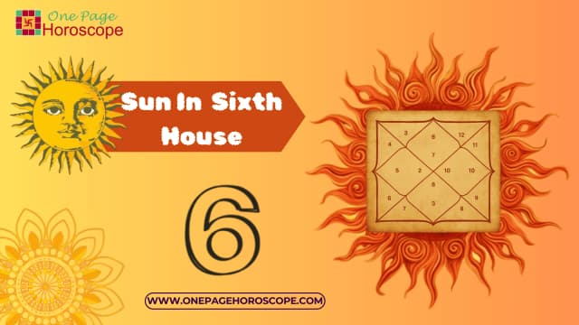 sun in sixth house