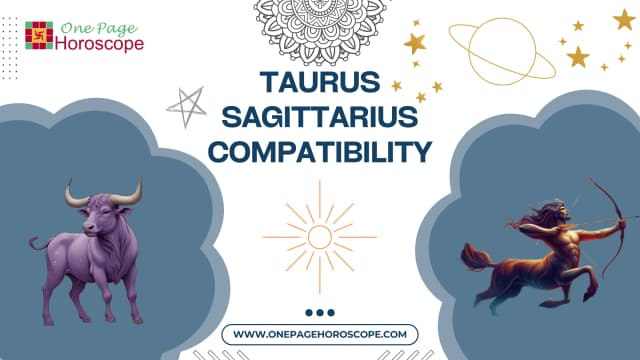 taurus sagittarius compatibility