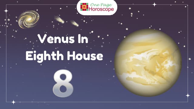 venus in eighth house
