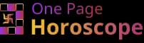 one page horoscope logo