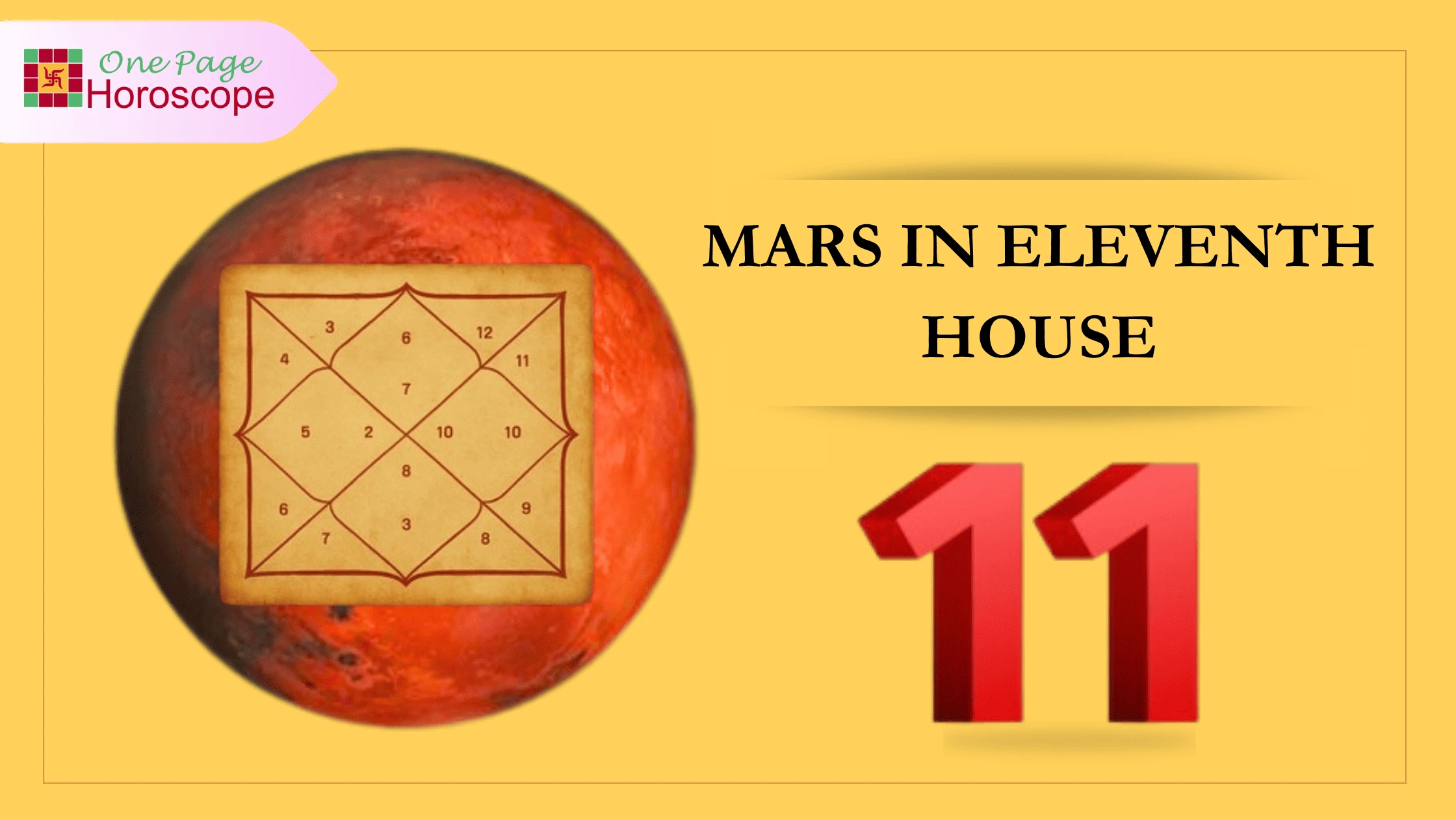 mars in eleventh house