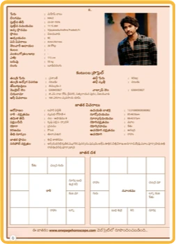 Telugu Biodata